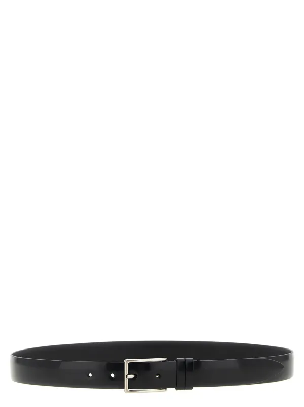 Leather Belt Belts Black made by Wanan Luxury