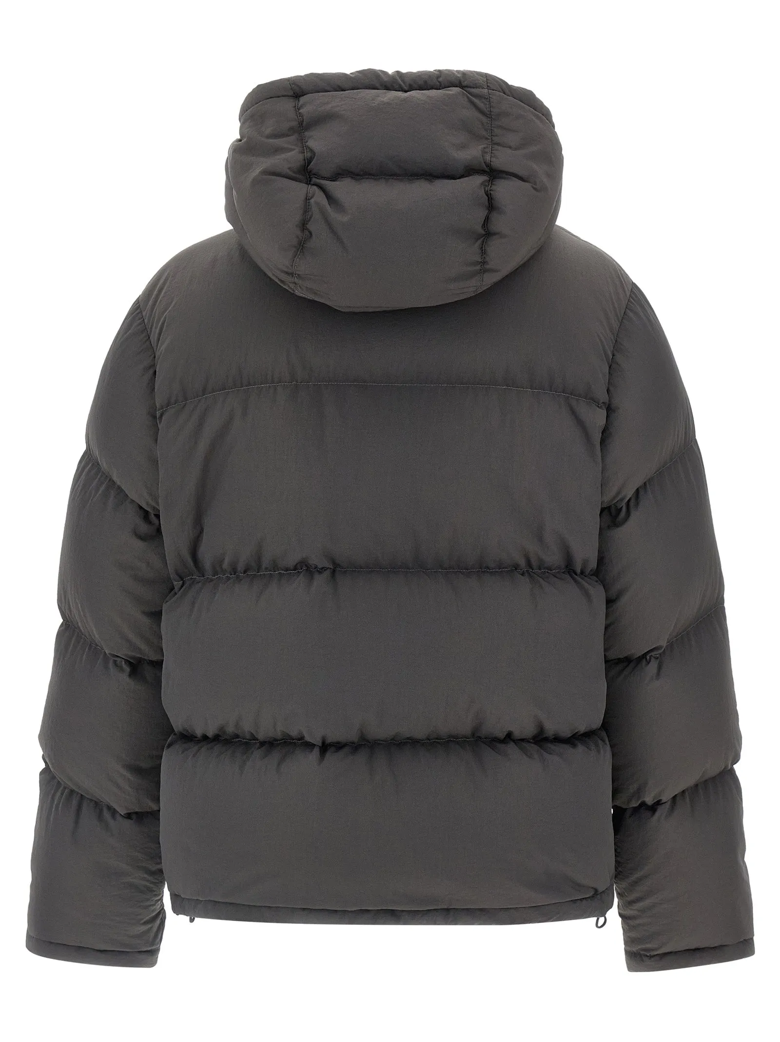 Logo Patch Down Jacket Puffer Jackets Gray sold by Wanan Luxury product image thumbnail 3