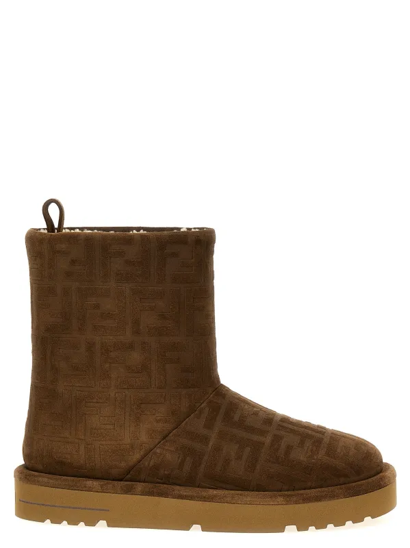 Apres Chic Boots And Ankle Boots Brown made by Fendi