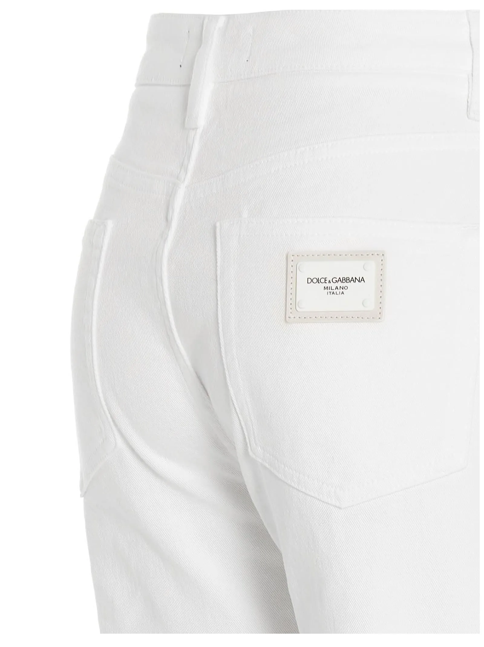 Audrey Jeans White sold by Wanan Luxury product image thumbnail 4