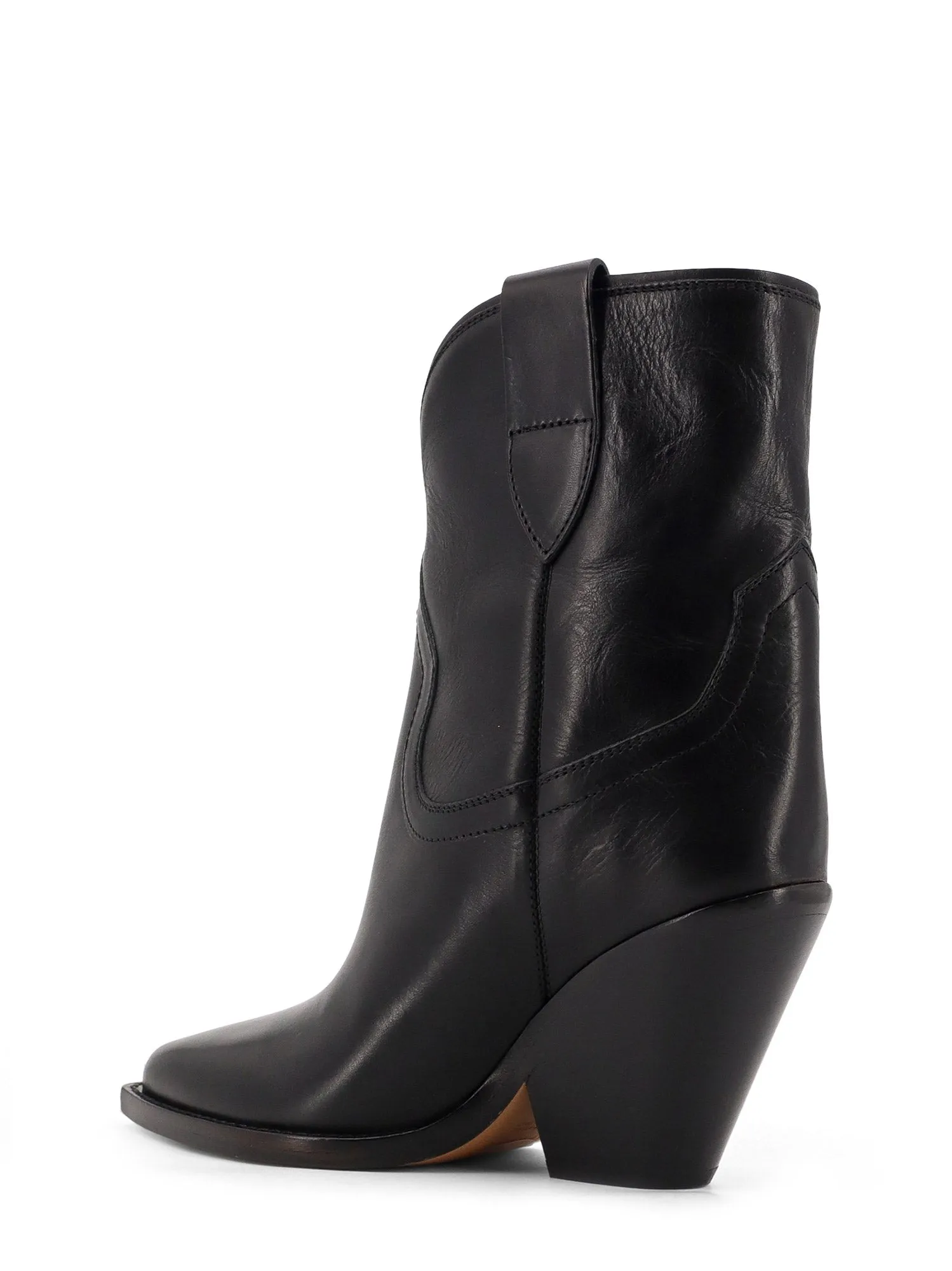 Leyane Leather Boots sold by Wanan Luxury product image thumbnail 3