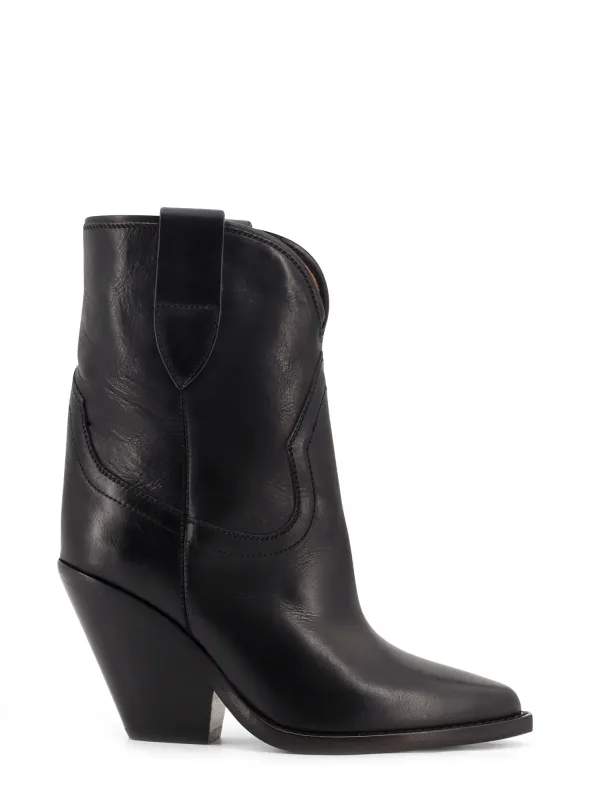 Leyane Leather Boots made by Isabel Marant