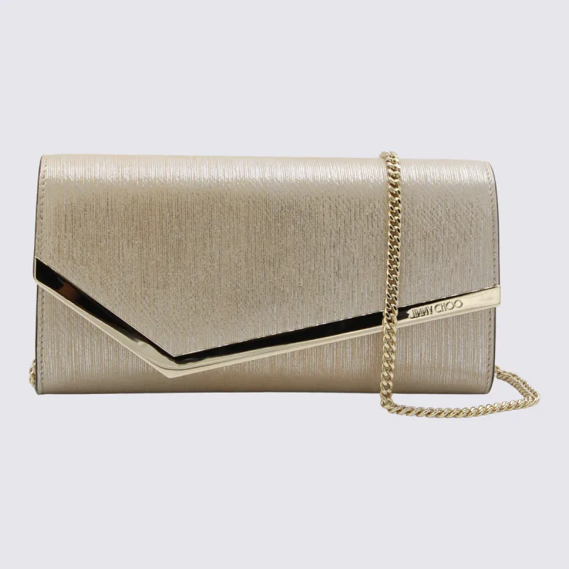 Bags Soft Gold/Light Gold made by Jimmy Choo