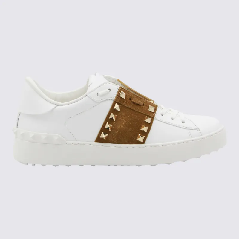 Sneakers Bianco/Havana Beige/Bianco made by Valentino Garavani