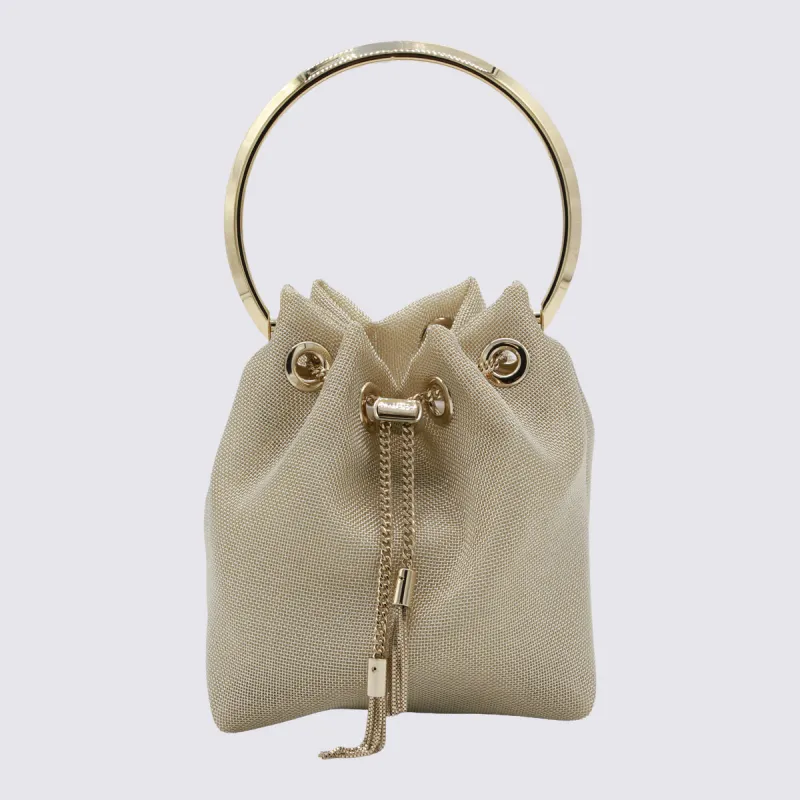 Bags Champagne/Light Gold made by Jimmy Choo