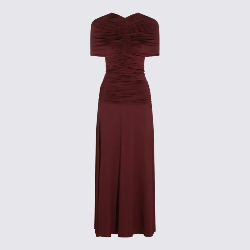 Dresses Burgundy made by Self-Portrait