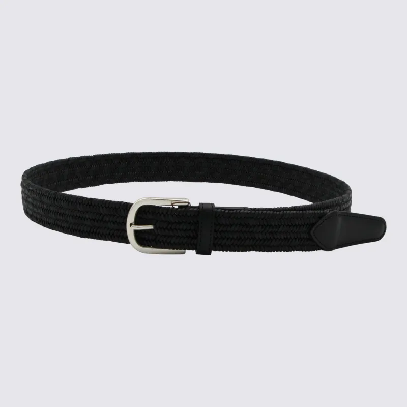 Belts Black made by Canali