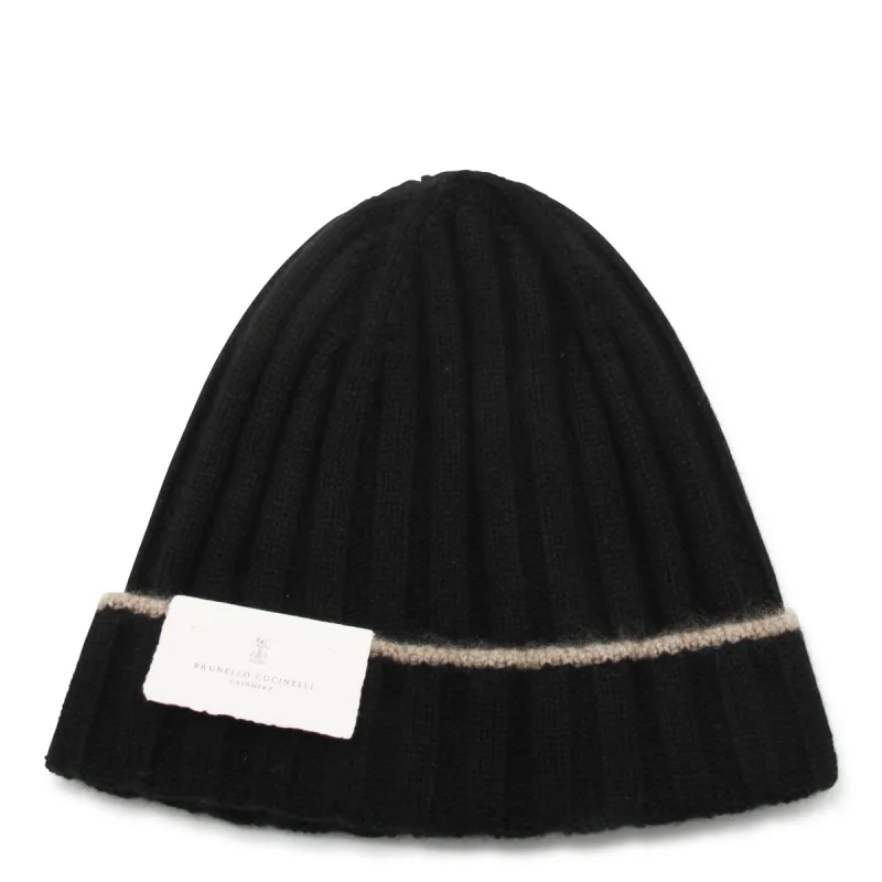 Hats Black made by Brunello Cucinelli