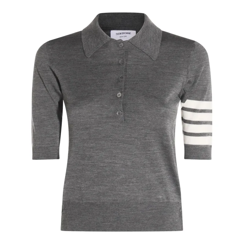 Sweaters Med Grey made by Thom Browne