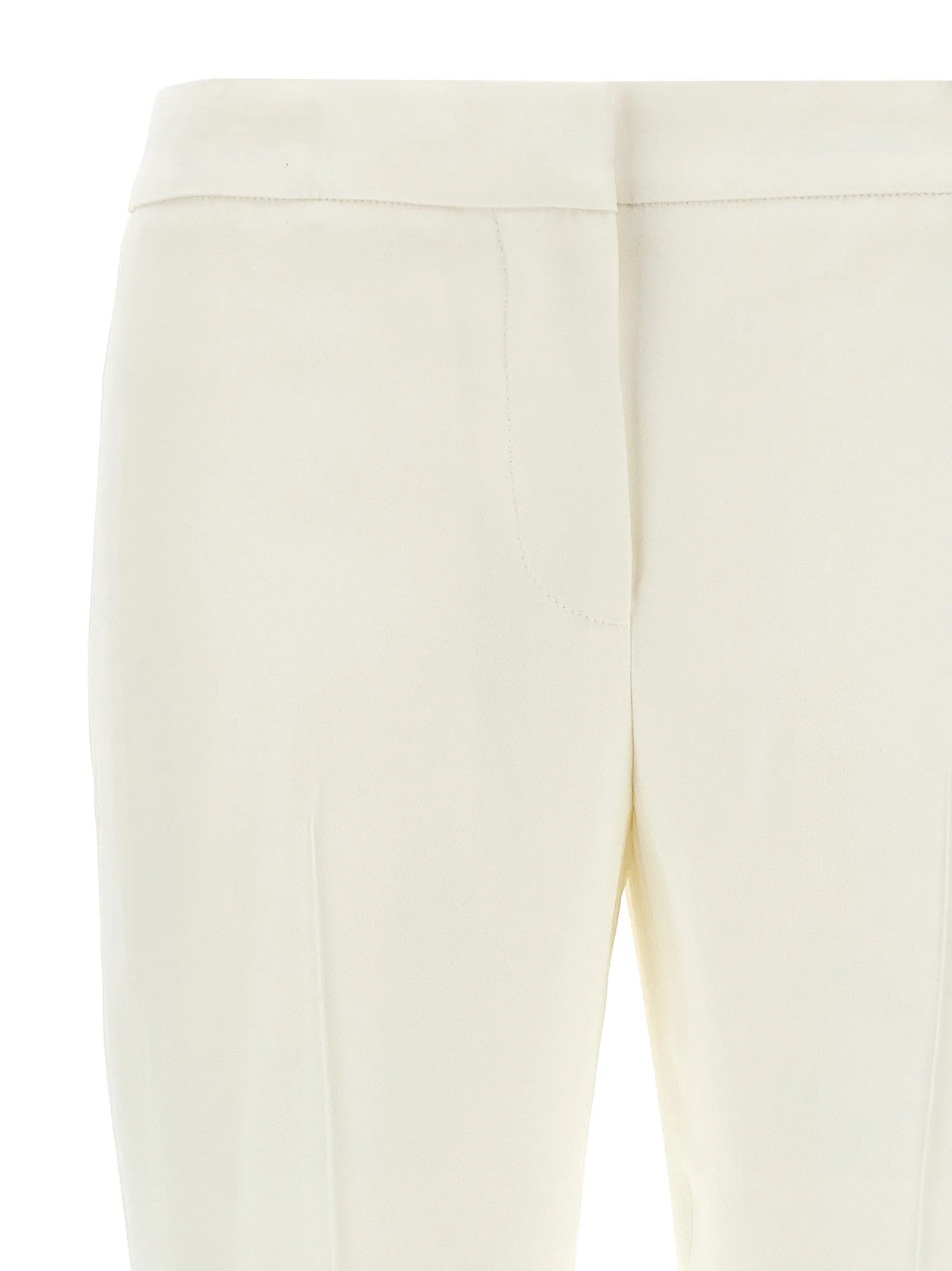 Crepe Pants White sold by Wanan Luxury product image thumbnail 3