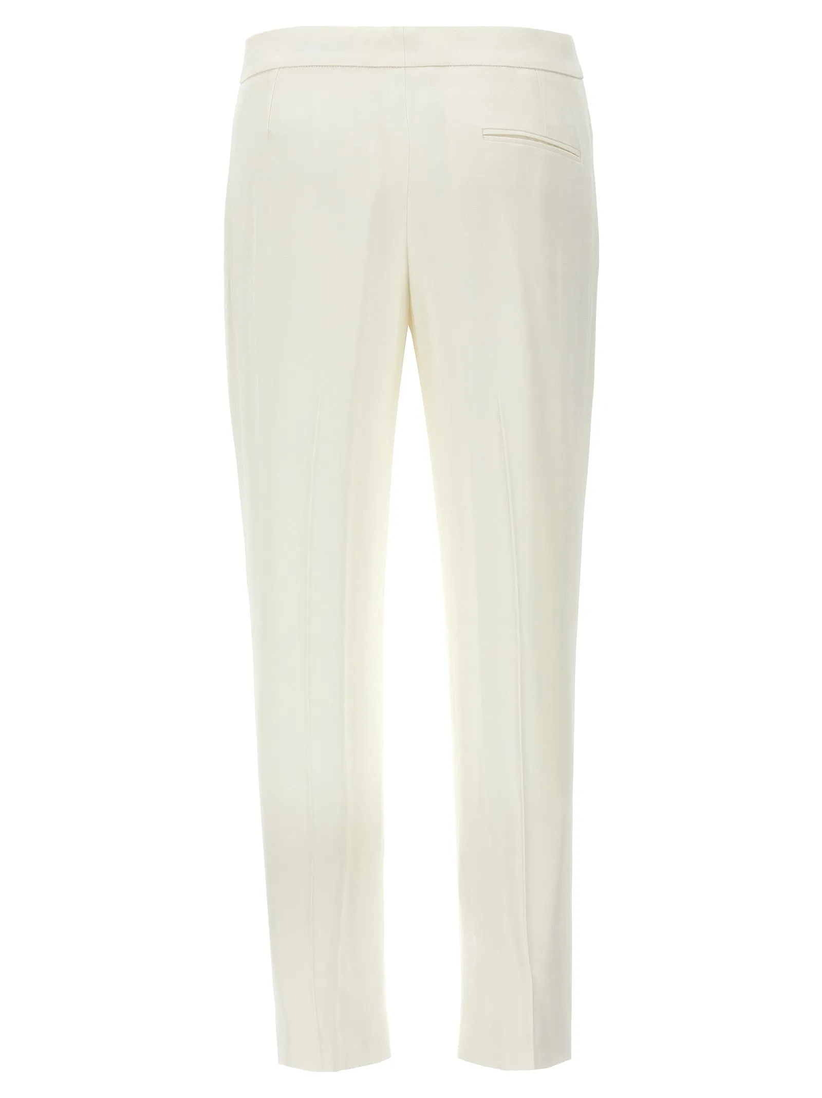 Crepe Pants White sold by Wanan Luxury product image thumbnail 2