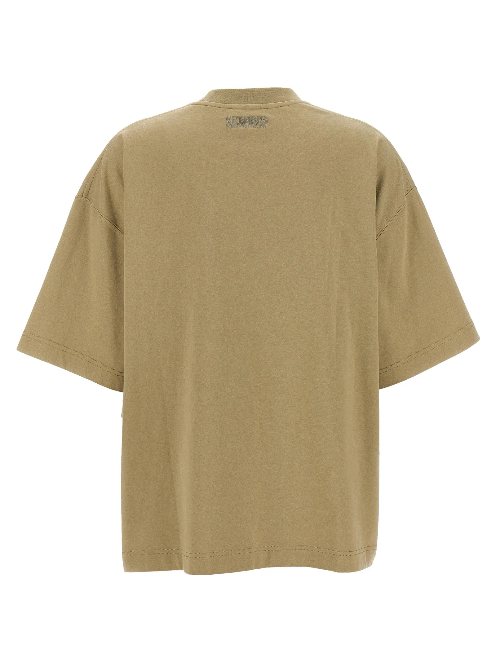 Oval Logo T-Shirt Beige sold by Wanan Luxury product image thumbnail 2