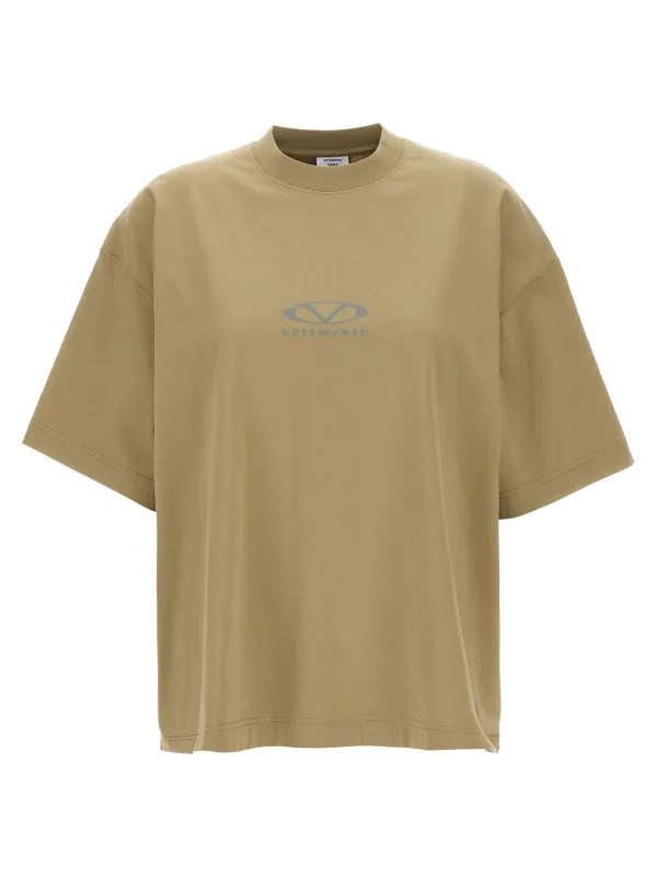 Oval Logo T-Shirt Beige made by Vetements