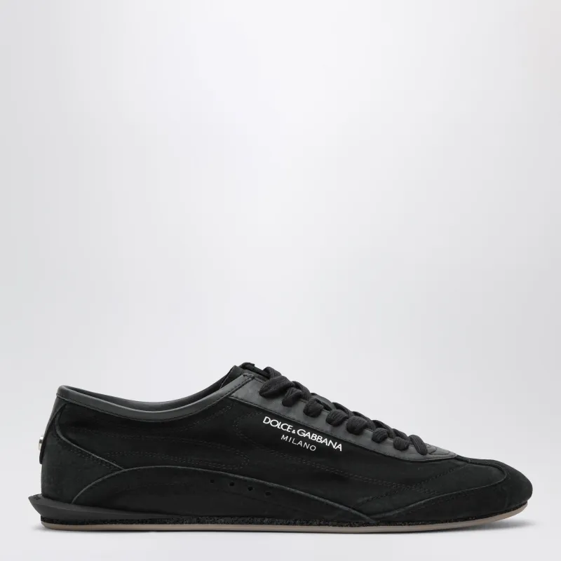 Black Dg Sailing Raffia Trainers made by Dolce & Gabanna
