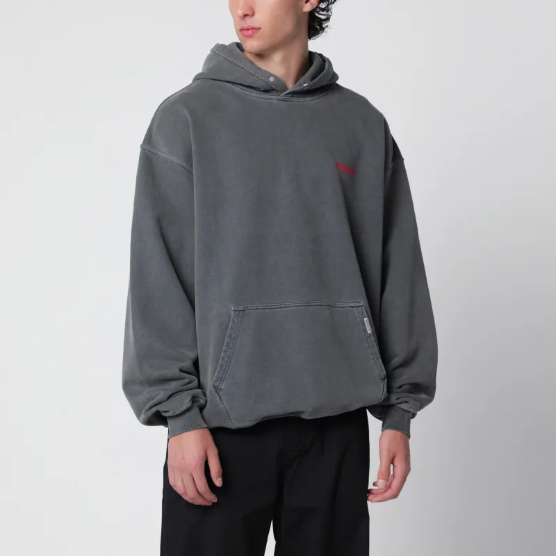 Washed Black Hoodie made by Represent