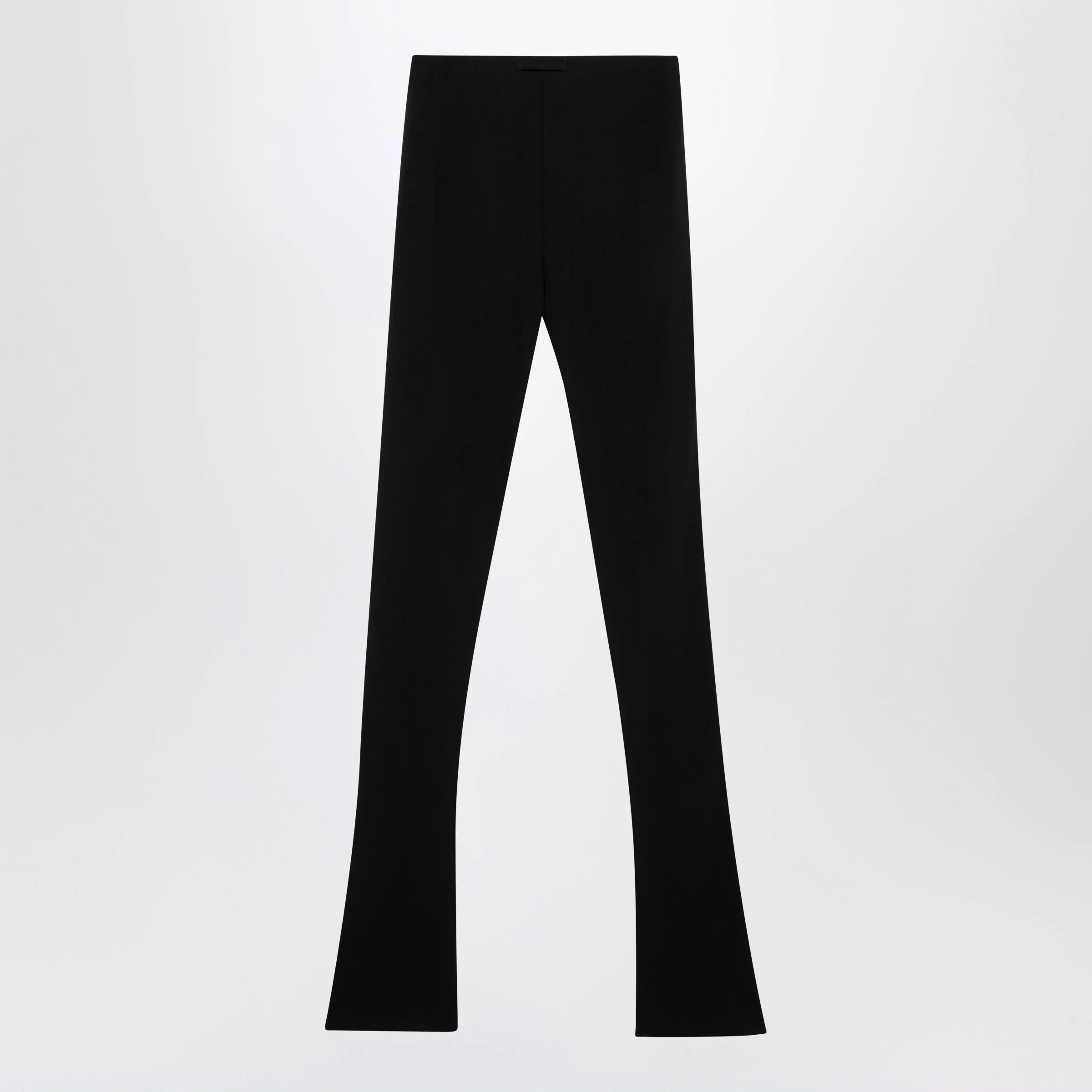Black Trousers In Viscose Crêpe Jersey sold by Wanan Luxury product image thumbnail 2