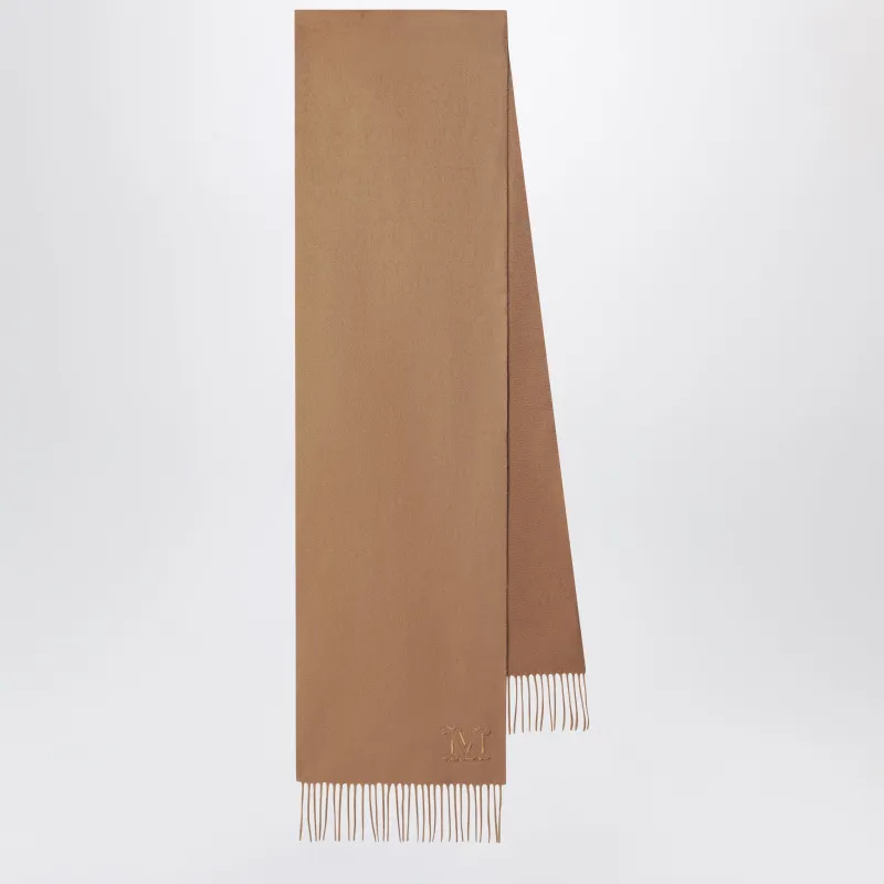 Camel-Colored Cashmere Scarf made by MaxMara