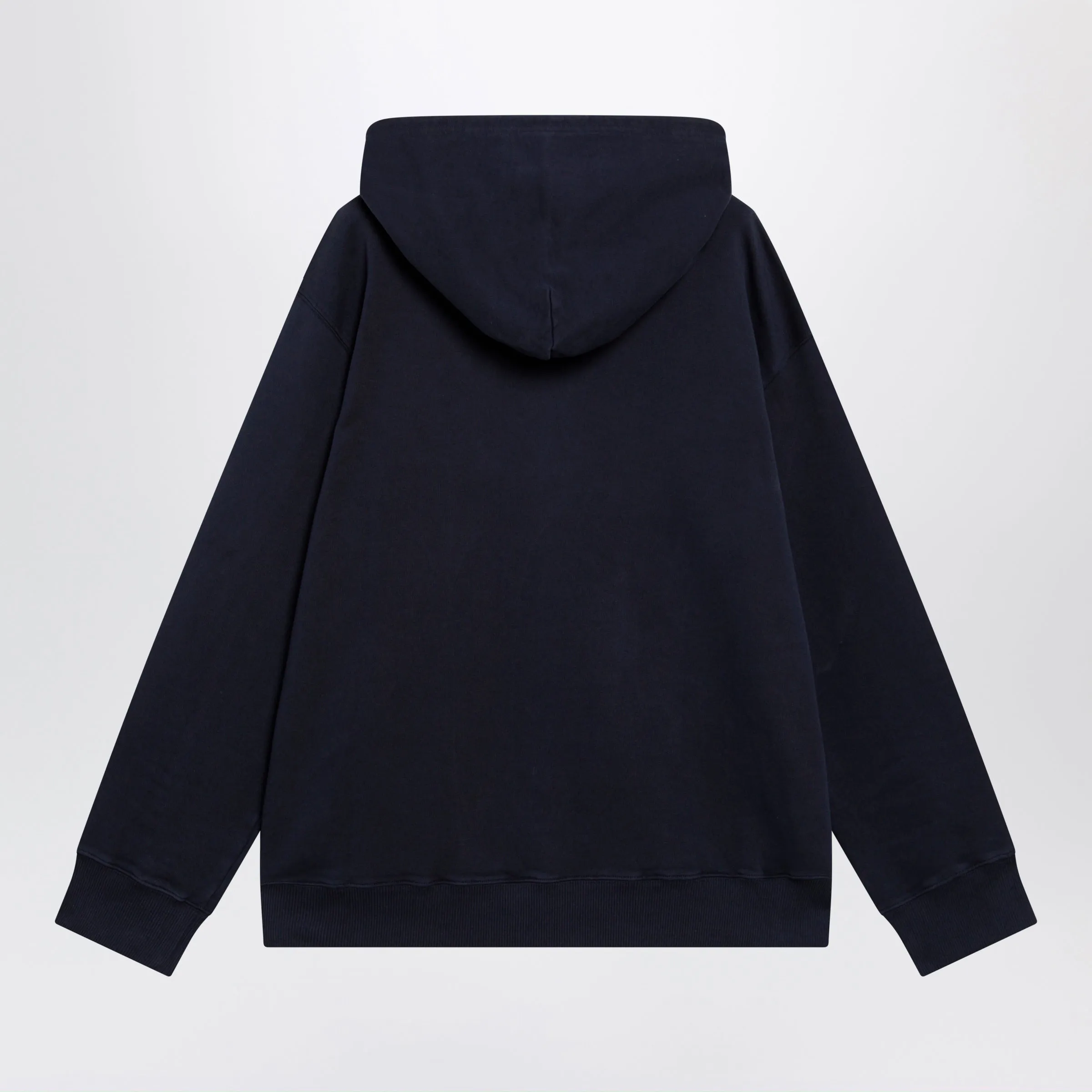 Navy Blue Cotton Hoodie sold by Wanan Luxury product image thumbnail 2