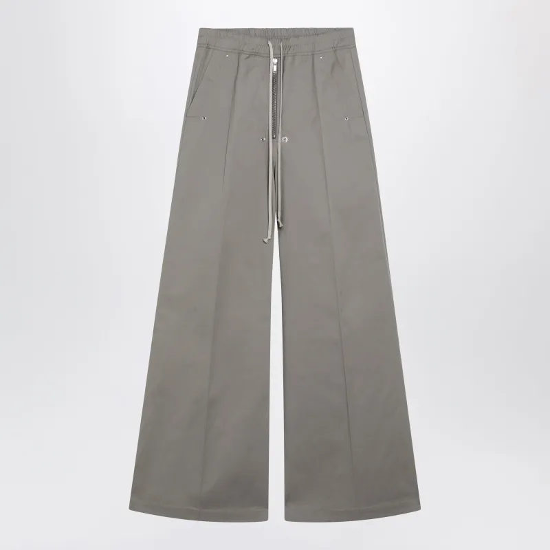 Dark Pearl-Coloured Cotton Trousers made by Rick Owens