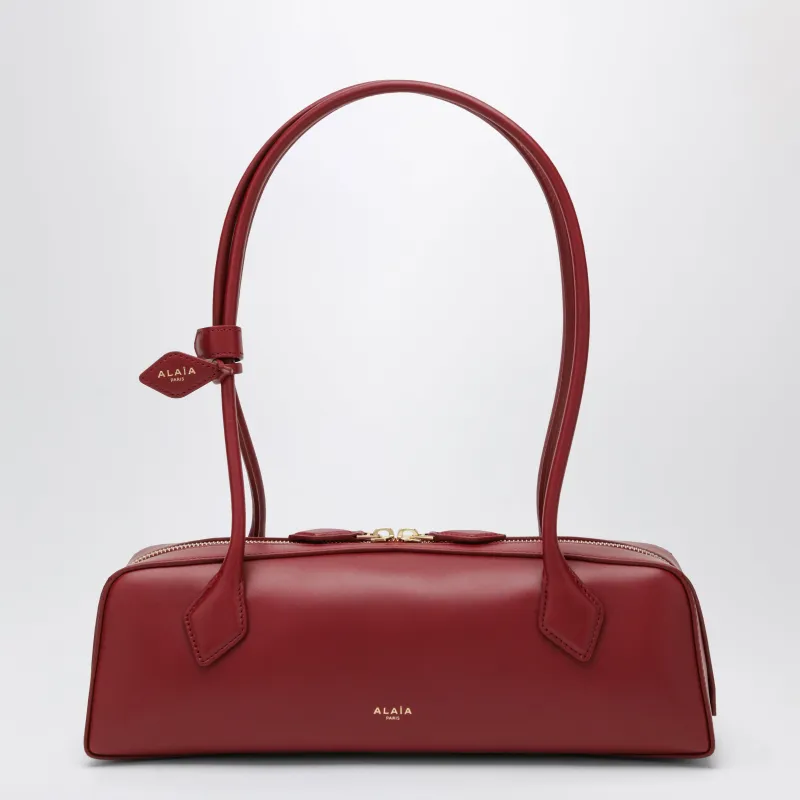 Medium Red Le Teckel Shoulder Bag made by Alaia