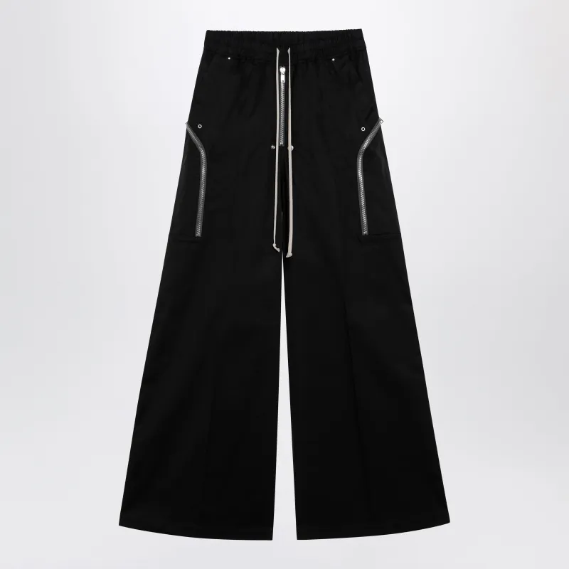 Black Cotton Trousers made by Rick Owens