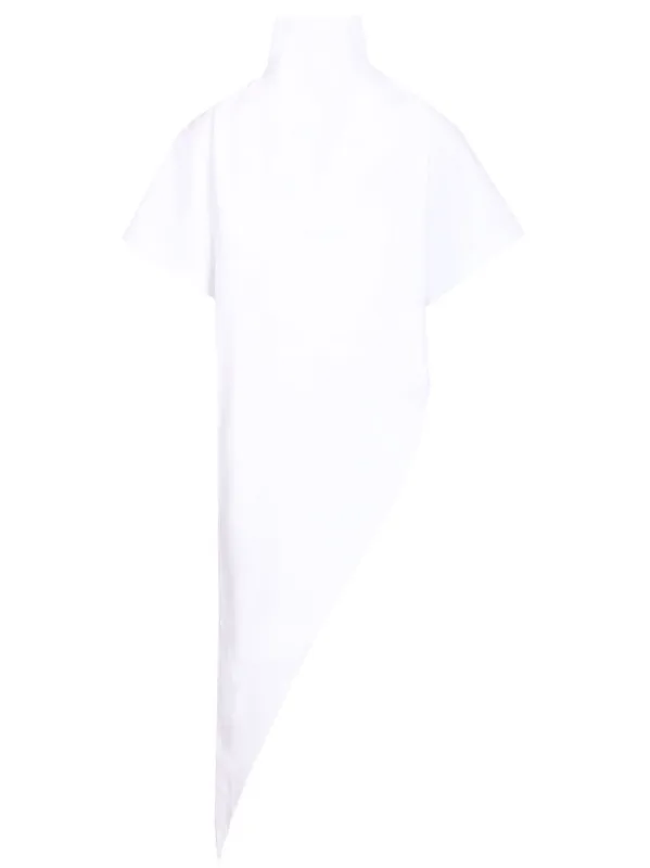 Triangle T-Shirt White made by Alaia