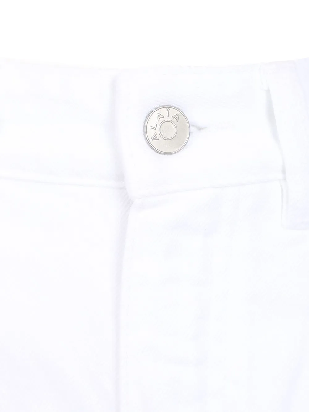 Rounded Trousers Jeans White sold by Wanan Luxury product image thumbnail 4