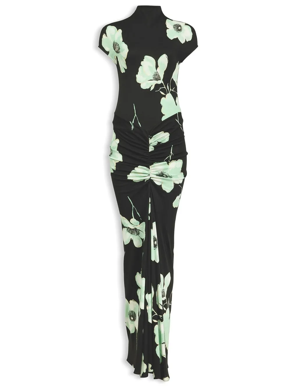 Draped Printed Dress sold by Wanan Luxury