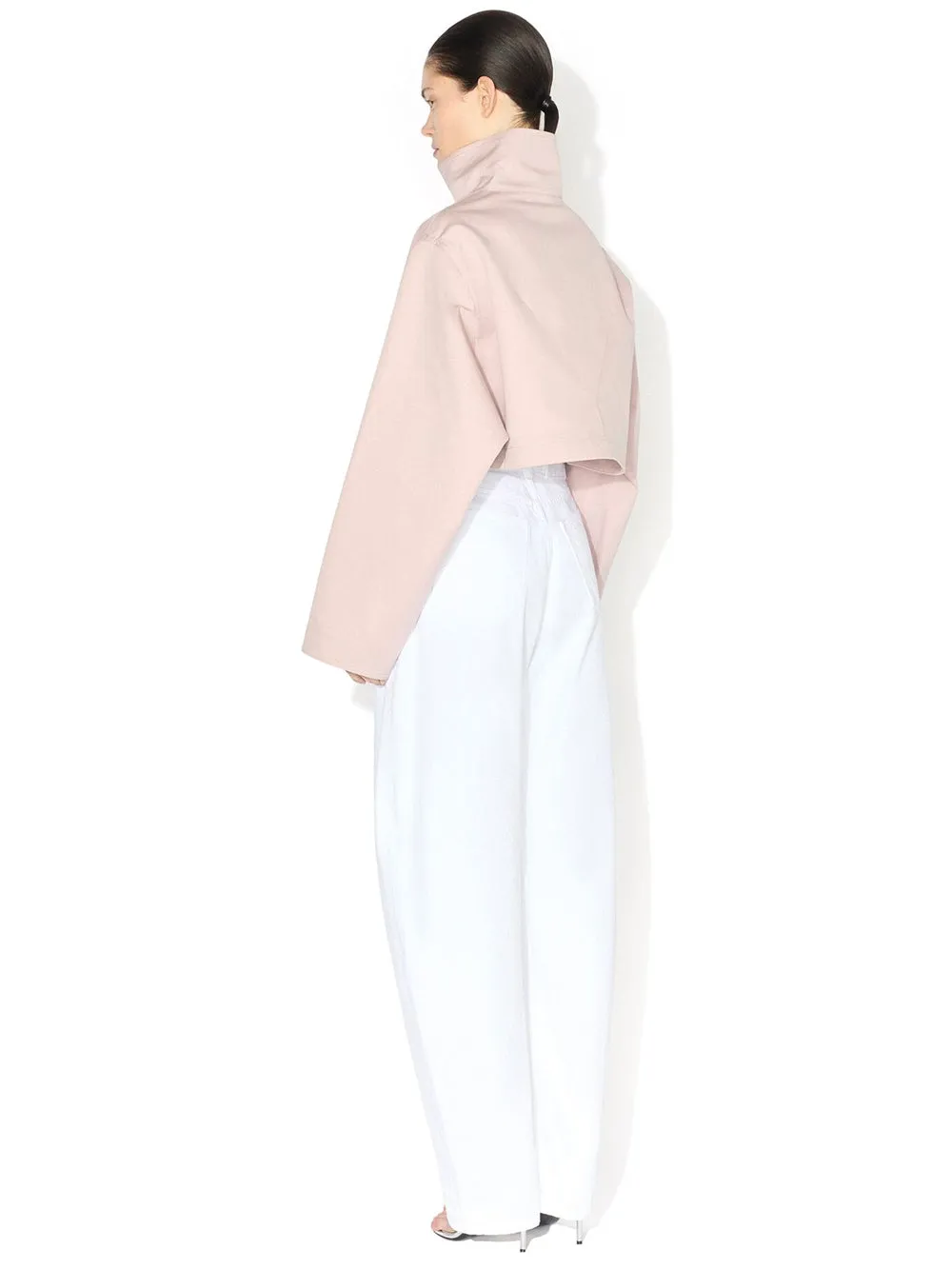 Rounded Denim Trousers sold by Wanan Luxury product image thumbnail 3
