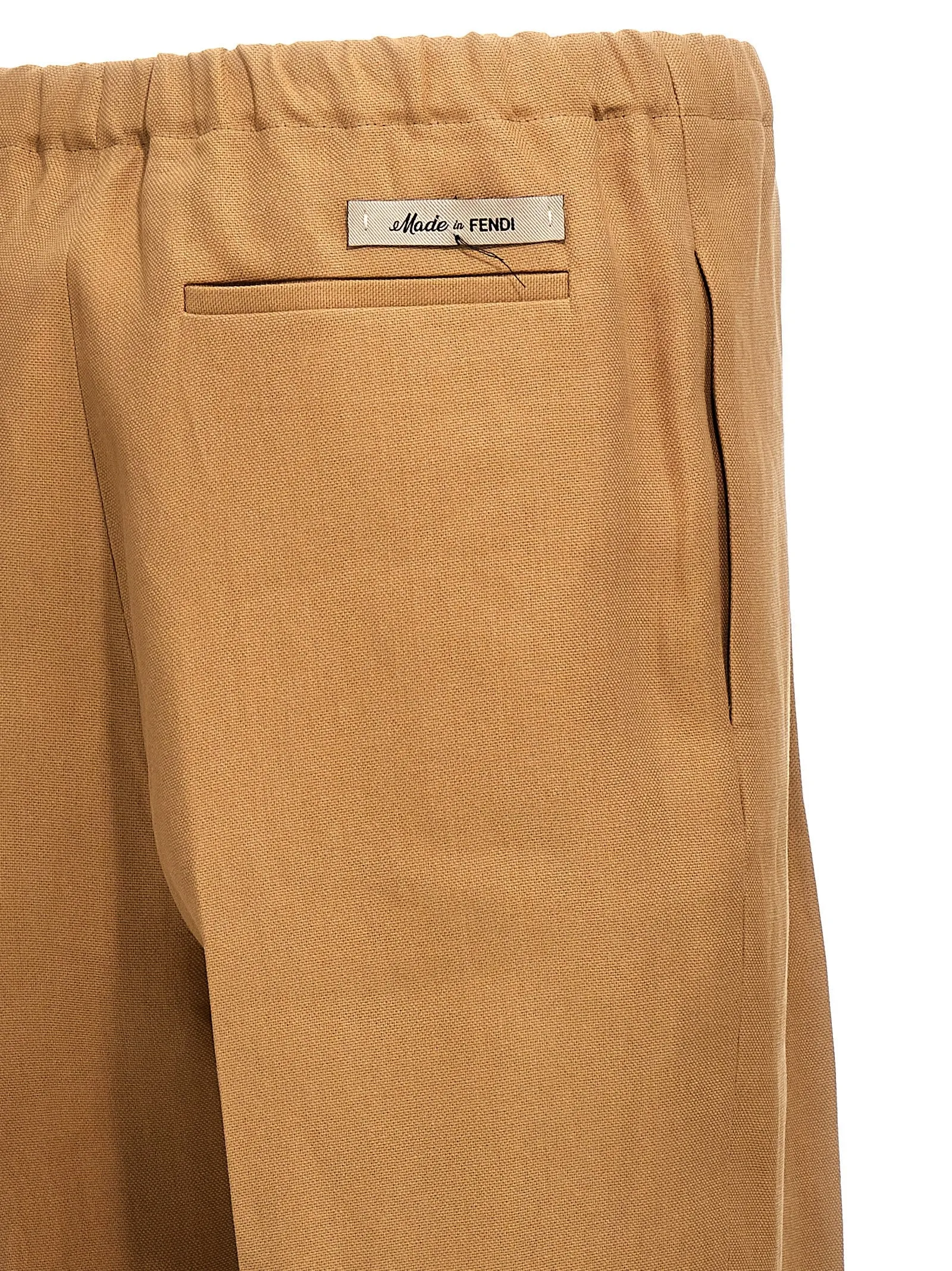 Paper Canvas Pants Beige sold by Wanan Luxury product image thumbnail 4