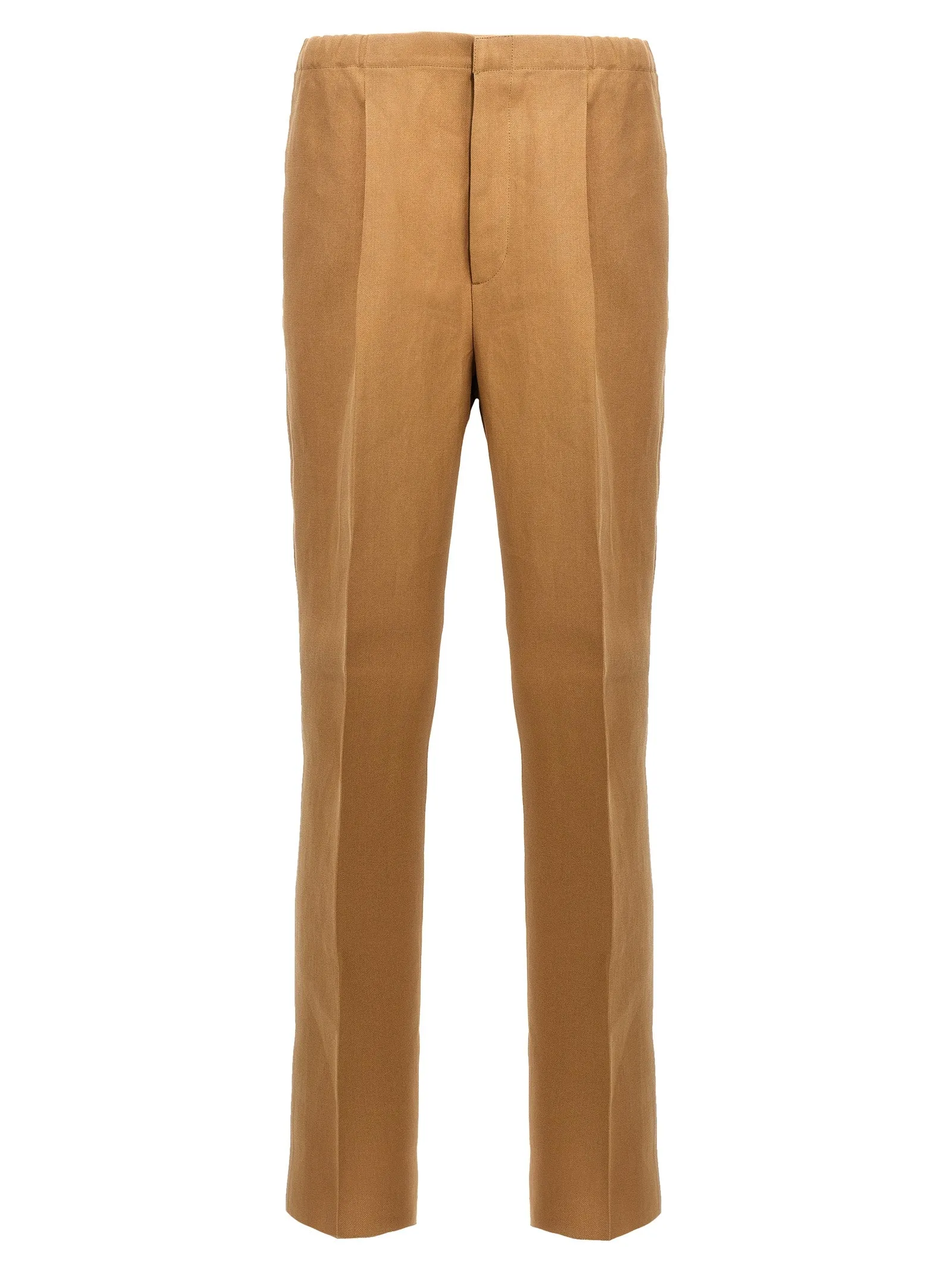 Paper Canvas Pants Beige sold by Wanan Luxury
