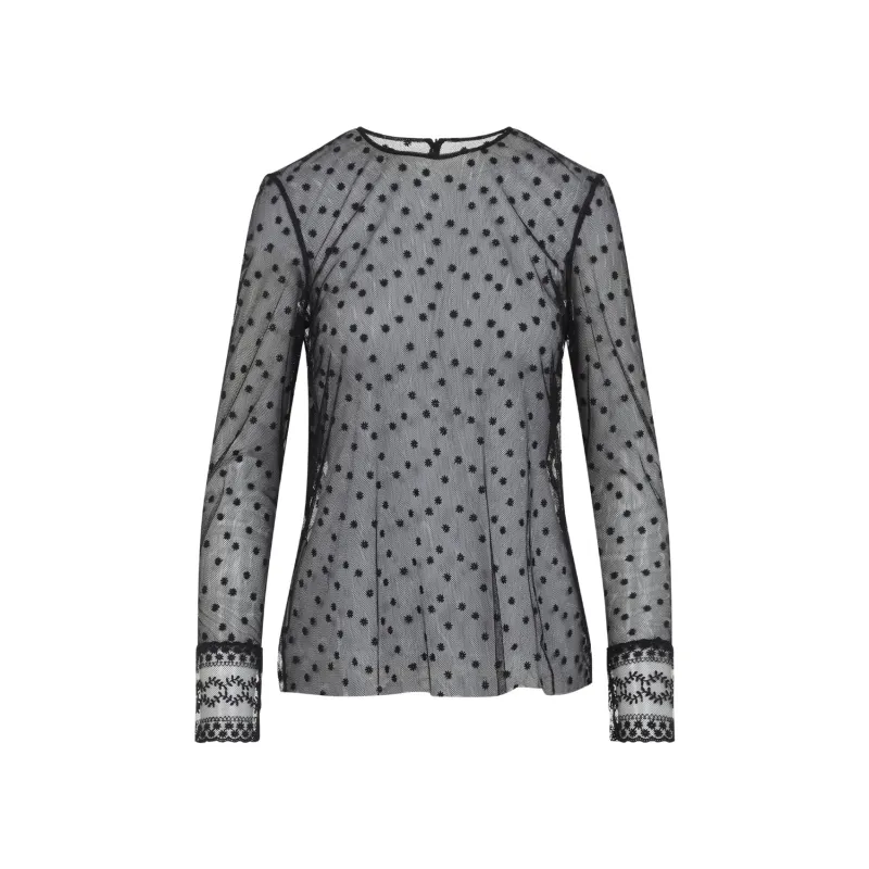 Tops Black made by Alberta Ferretti