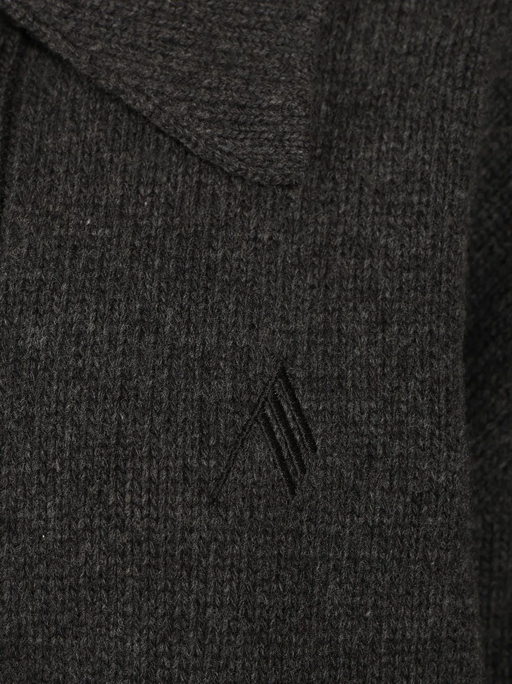 Cardigan With Embroidered Logo Knitwear Grey sold by Wanan Luxury product image thumbnail 4