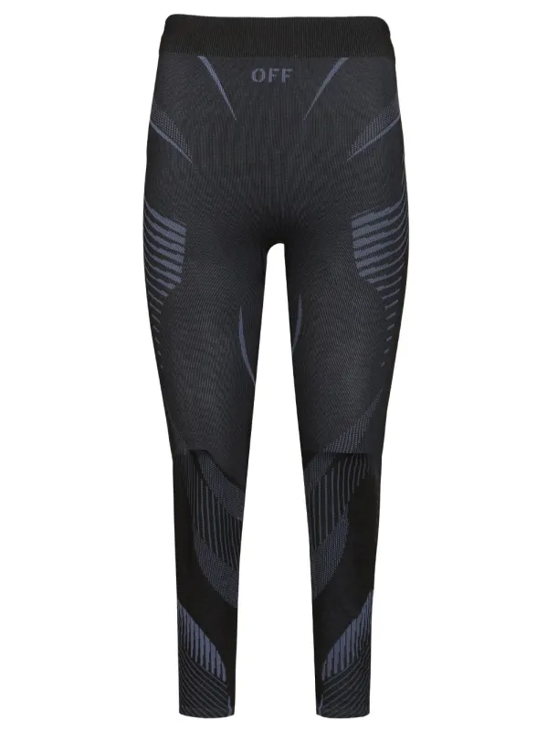 Racing Leggings Trousers Black made by Off-White