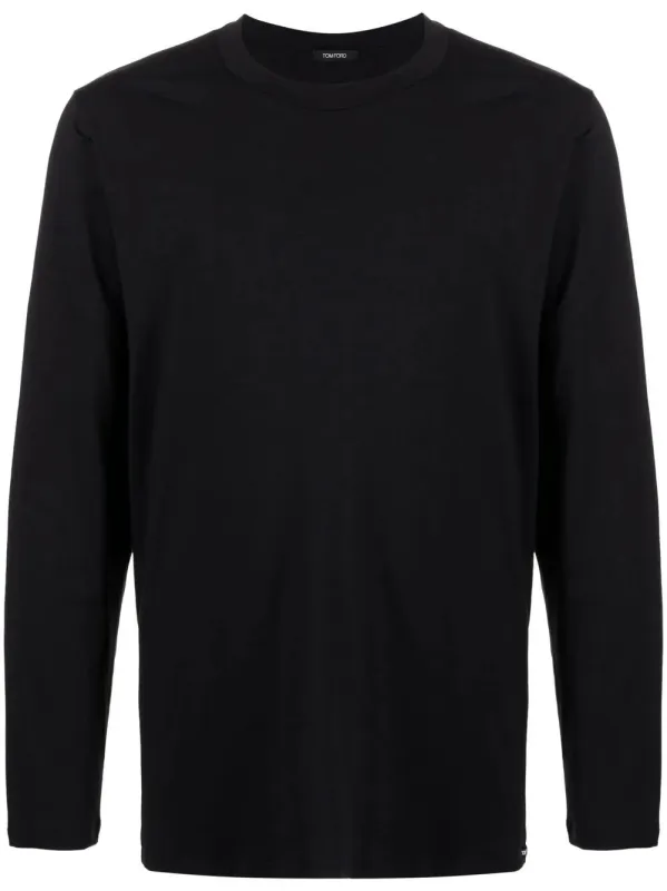 Crew Neck Long Sleeve T-Shirt made by Tom Ford