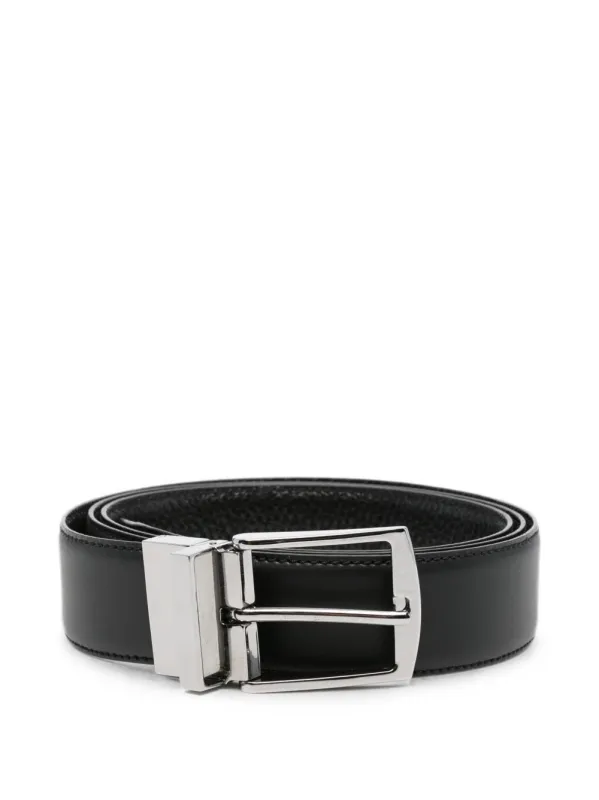 Leather Reversible Belt made by Giorgio Armani