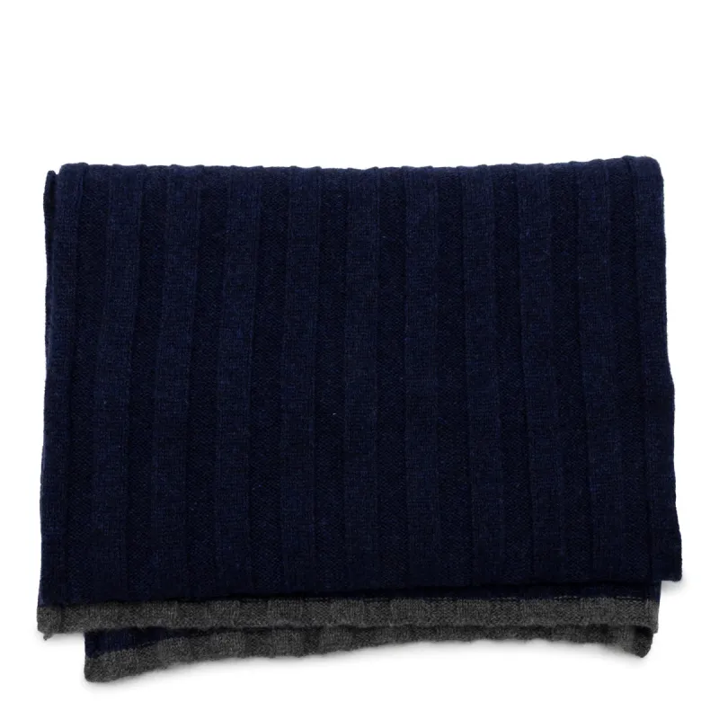 Scarfs Navy made by Brunello Cucinelli