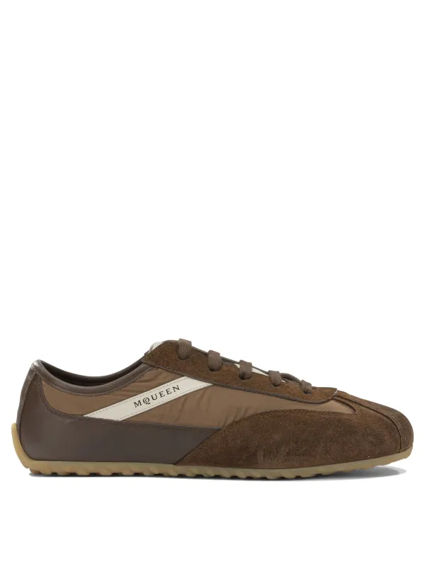 Sneakers & Slip-On Brown made by Alexander McQueen