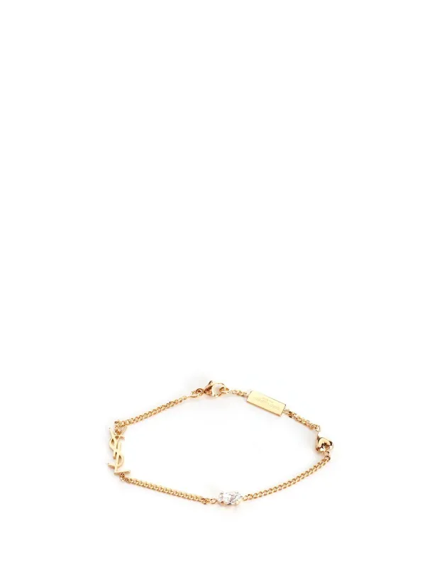 Chain Bracelet Jewelry Gold made by Yves Saint Laurent