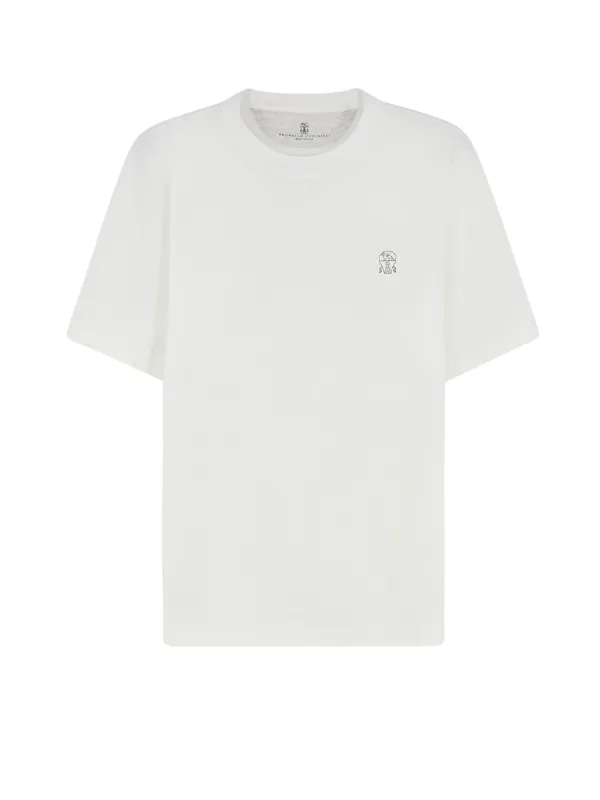 Cotton T-Shirt made by Brunello Cucinelli