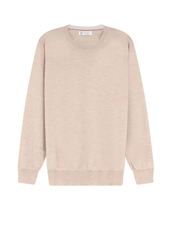 Cashmere And Silk Sweater made by Brunello Cucinelli