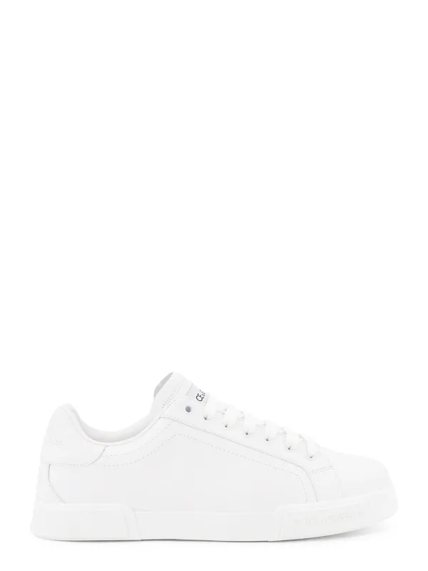 Portofino Leather Sneakers made by Dolce & Gabanna