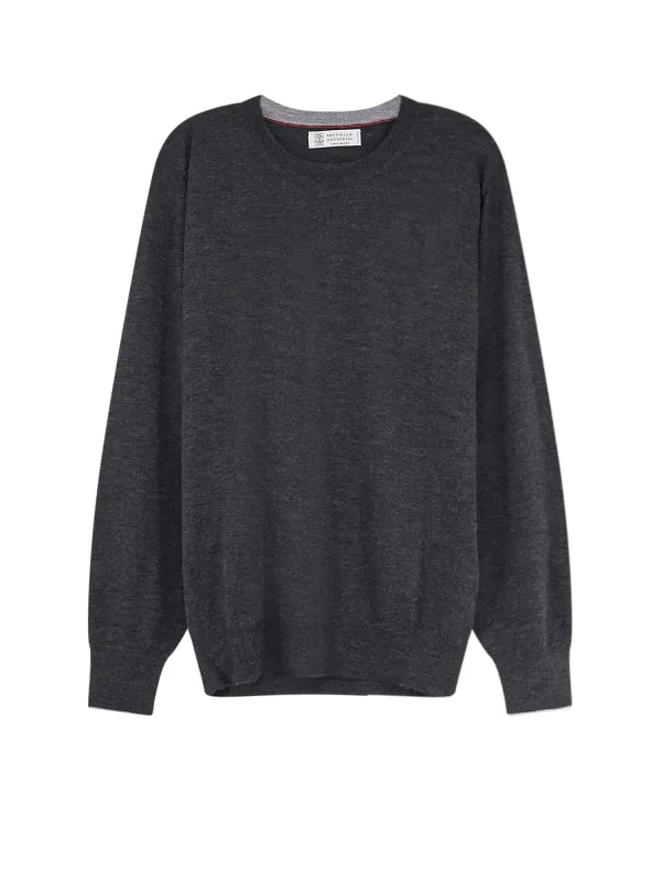 Cashmere And Silk Sweater made by Brunello Cucinelli