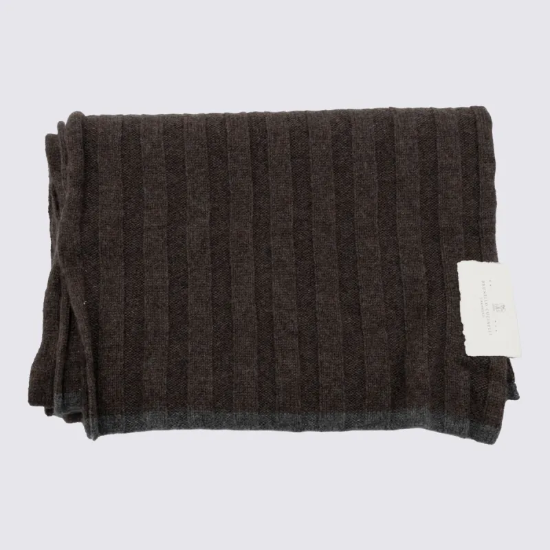 Scarfs Brown made by Brunello Cucinelli