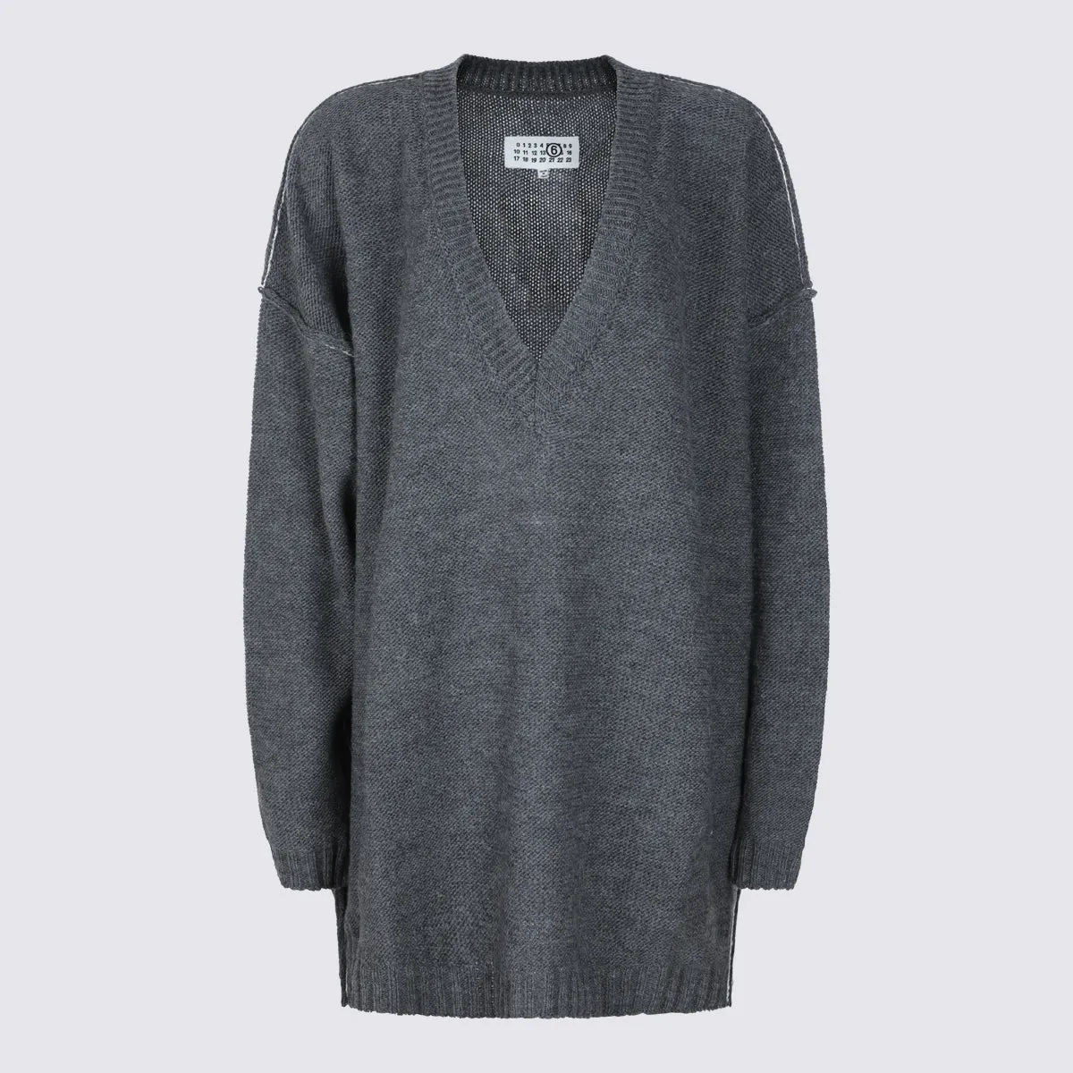 Sweaters Grey Melange sold by Wanan Luxury
