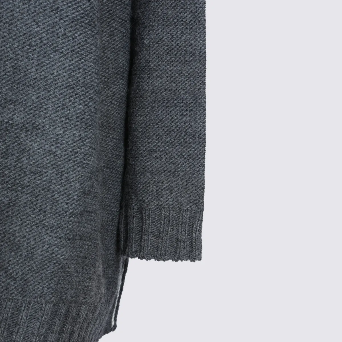 Sweaters Grey Melange sold by Wanan Luxury product image thumbnail 4