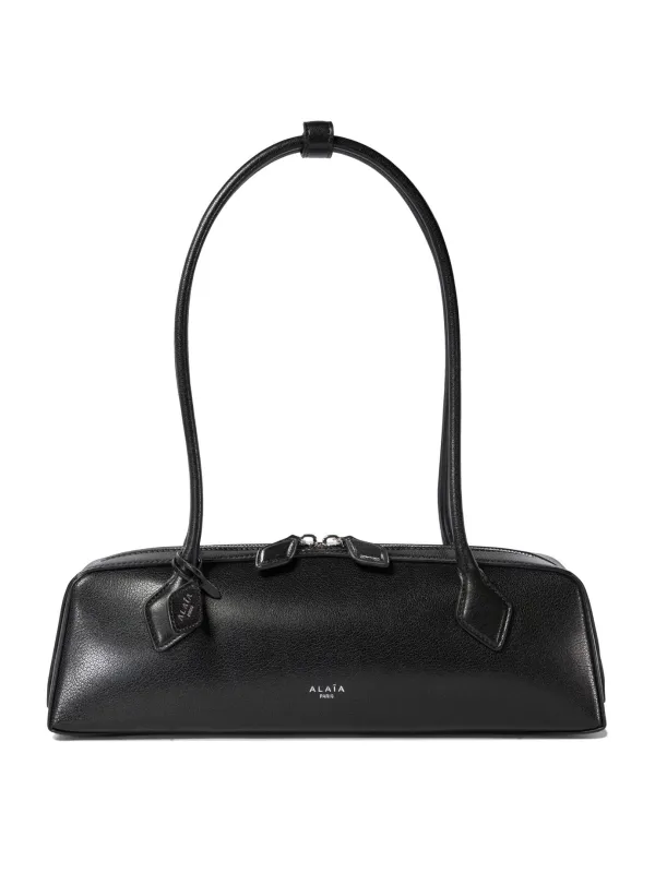Le Teckel Shoulder Bags Black made by Alaia