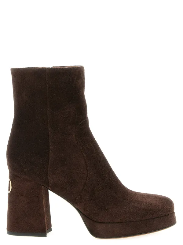 Fawcette Boots And Ankle Boots Brown made by Valentino Garavani