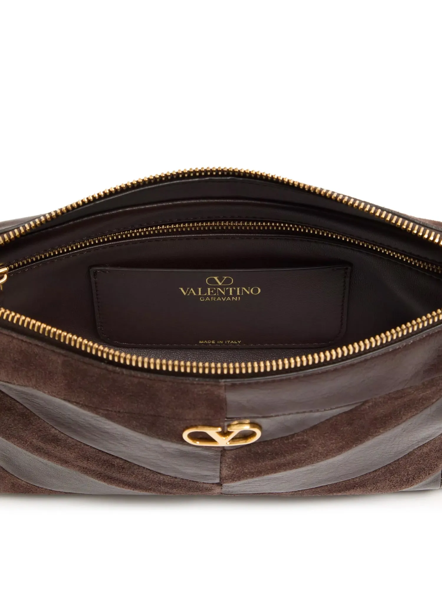Panthea Suede And Leather Crossbody Bag sold by Wanan Luxury product image thumbnail 4