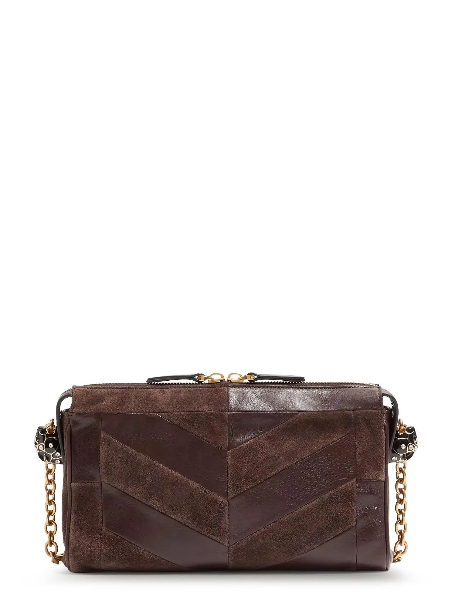 Panthea Suede And Leather Crossbody Bag sold by Wanan Luxury product image thumbnail 2